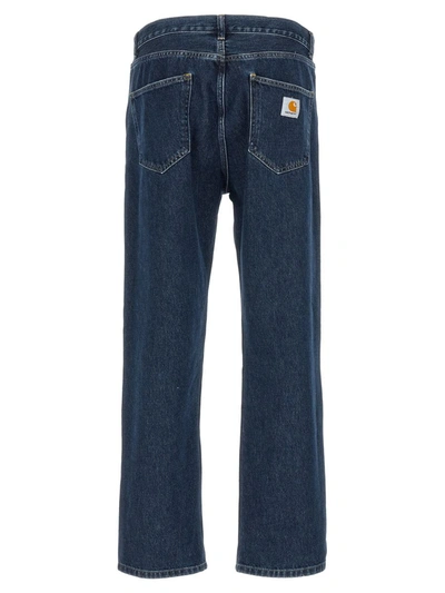 Shop Carhartt Wip 'nolan' Jeans In Blue
