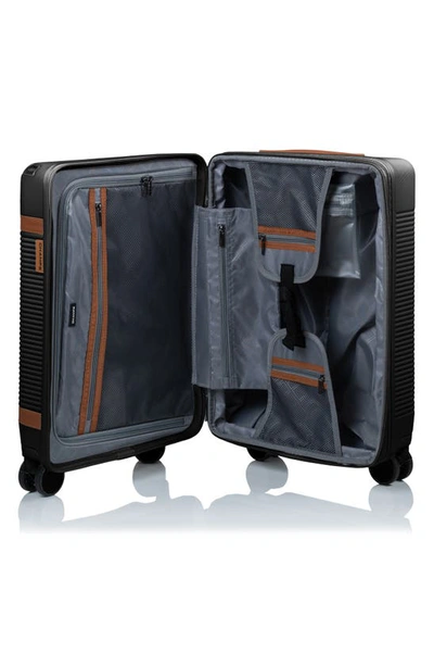 Shop Champs Vintage Iii Hardside 3-piece Luggage Set In Black