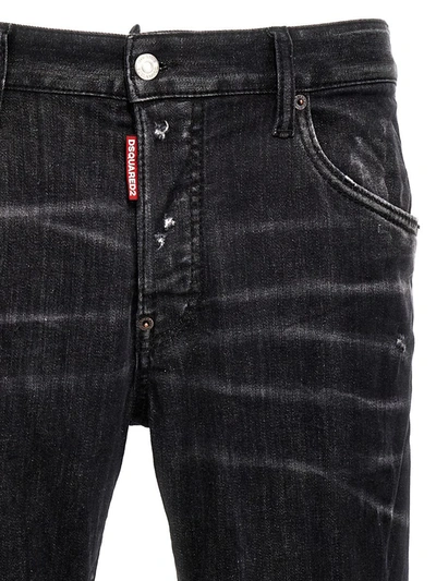Shop Dsquared2 'skater' Jeans In Black