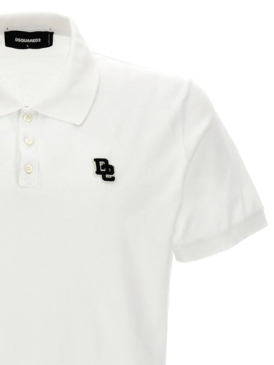 Shop Dsquared2 'tennis Fit' Polo Shirt In White