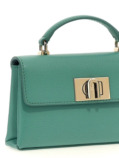 Shop Furla '1927' Mini Handbag In Green