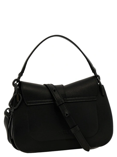 Shop Furla 'flow' Mini Shoulder Bag In Black