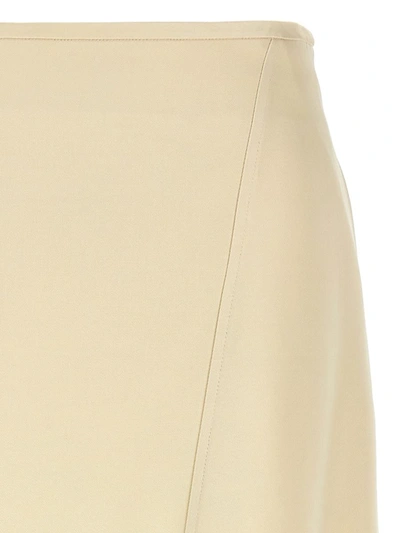 Shop Jil Sander '65' Skirt In White