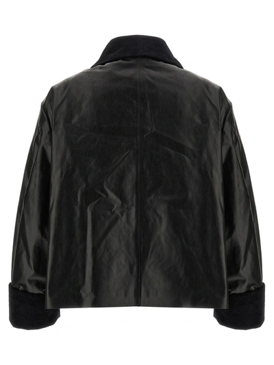 Kassl Editions Black Hunting Jacket In Black
