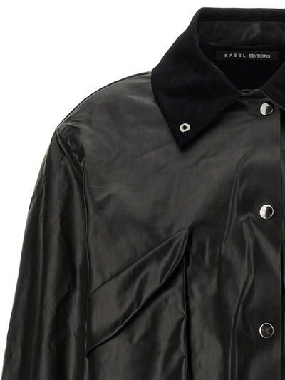 Shop Kassl Editions 'hunting' Jacket In Black