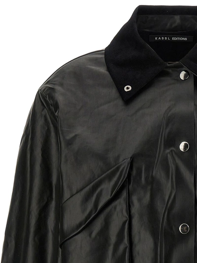 Kassl Editions Black Hunting Jacket In Black