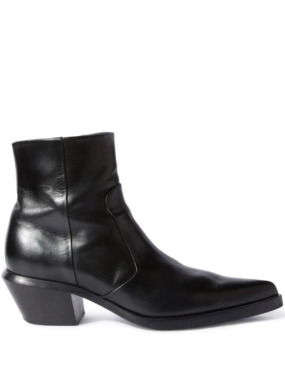 Shop Off-white Boots Shoes In Black