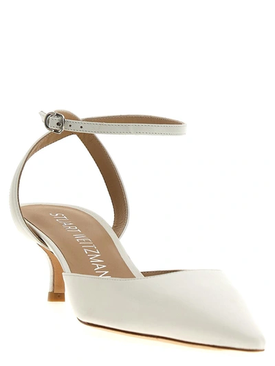 Shop Stuart Weitzman 'barelythere' Pumps In White