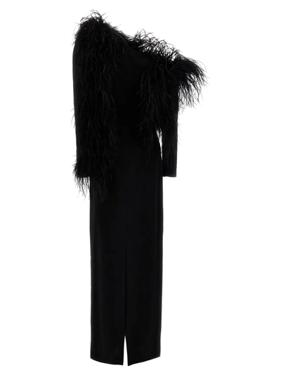 Shop Taller Marmo 'garbo' Dress In Black