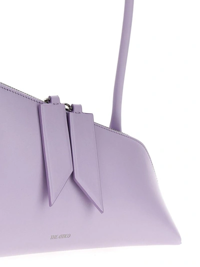 Shop Attico The  'sunrise' Shoulder Bag In Purple