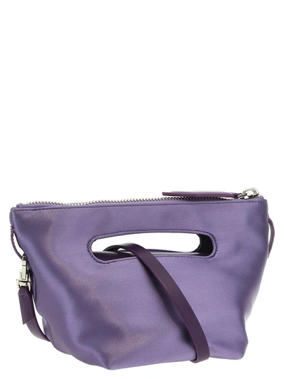 Shop Attico The  'via Dei Giardini 15' Handbag In Purple