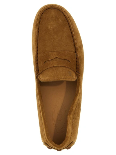 Shop Tod's 'gommino Bubble' Loafers In Brown