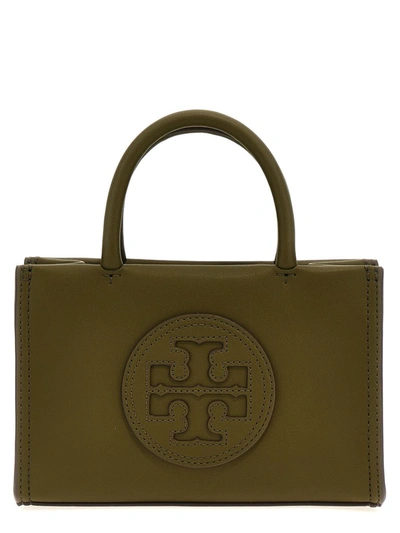 Shop Tory Burch 'ella Bio Mini' Handbag In Green