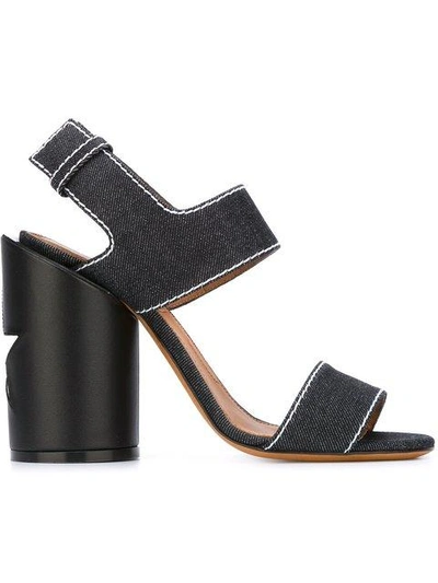 Shop Givenchy Denim 'rena' Sandals