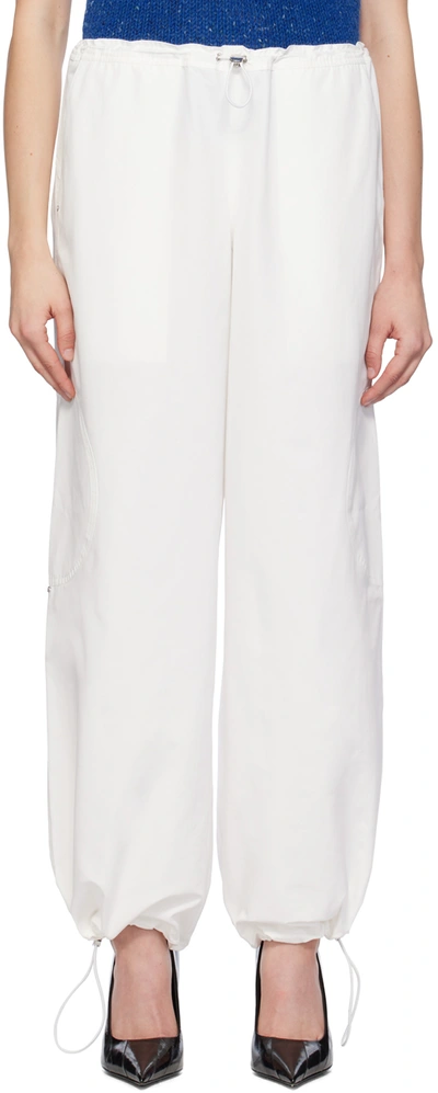 Shop Saks Potts White Lucky Trousers