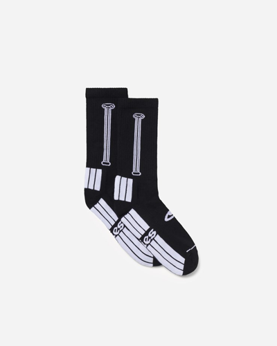 Shop Aries Column Socks In Black