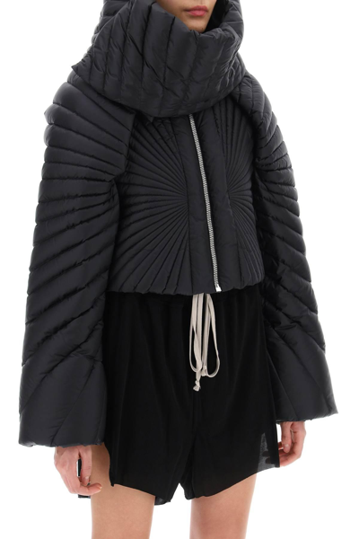 Shop Moncler Genius Radiance Convertible Puffer Jacket In Black