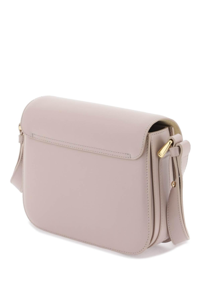 Shop Apc Grace Small Bag In Grey,purple