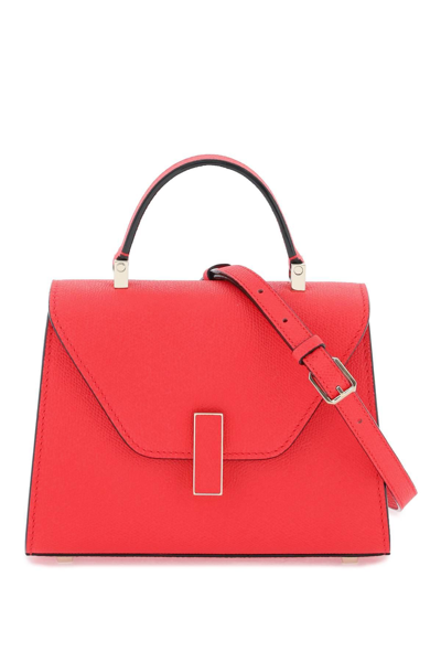 Shop Valextra Iside Micro Handbag In Red