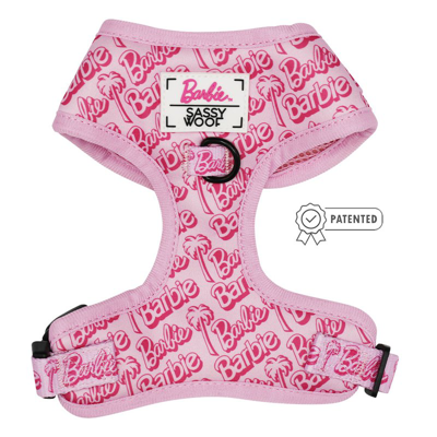 Shop Sassy Woof Dog Adjustable Harness In Pink