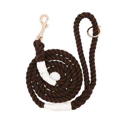 Shop Sassy Woof Dog Rope Leash In Brown