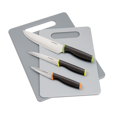 Shop Masterpan Knife Set With Covers, 8-pc With Cutting Board