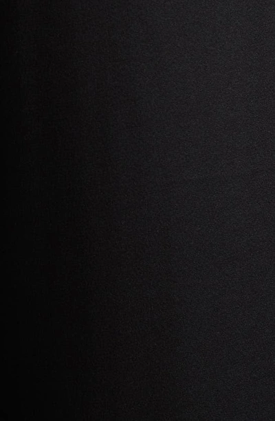 Shop Jason Wu Collection Cascade Ruffle Detail Satin Pants In Black