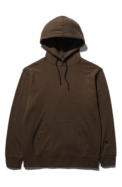 Shop Stance Shelter Hoodie In Dark Brown