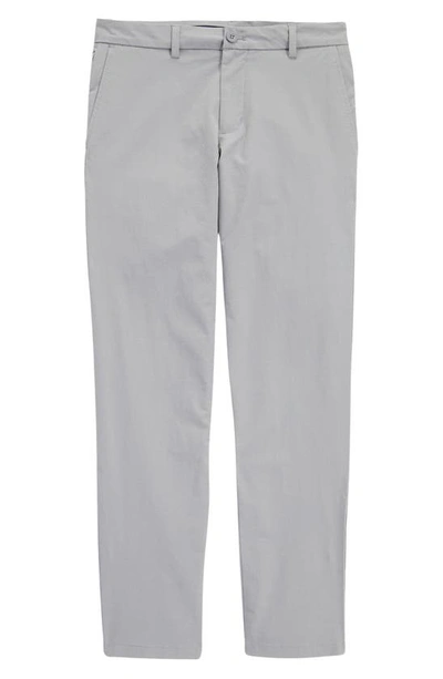 Shop Vineyard Vines On-the-go Slim Fit Performance Pants In Ultimate Gray