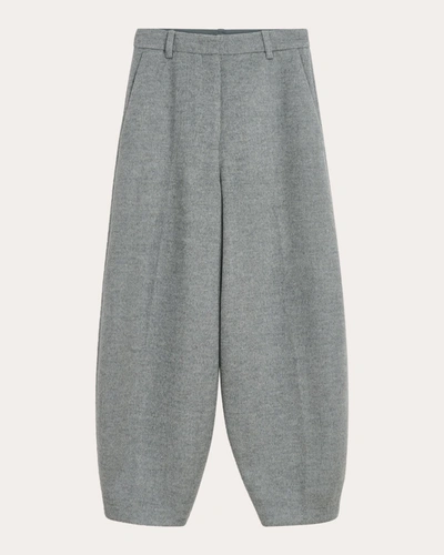 Shop By Malene Birger Women's Carlien Wool Trousers In Grey