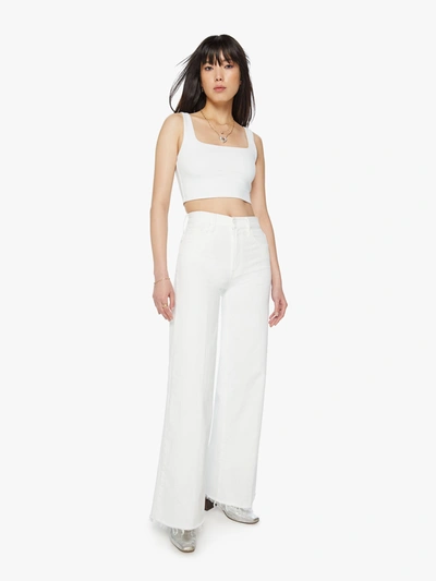 Shop Mother The Undercover Totally Innocent Pants (also In 23,24,25,26,27,28,29,30,31,32,33,34) In White