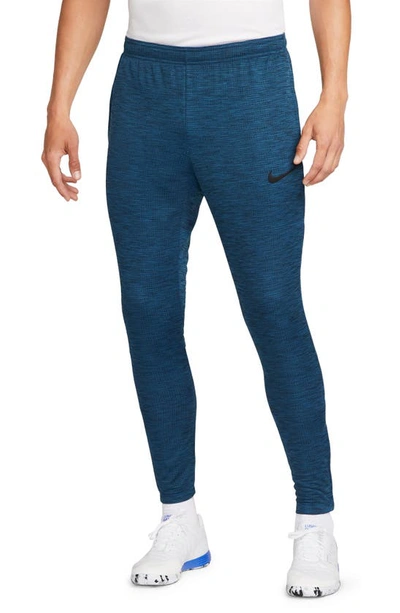 Shop Nike Academy Dri-fit Soccer Track Pants In Industrial Blue/ Black