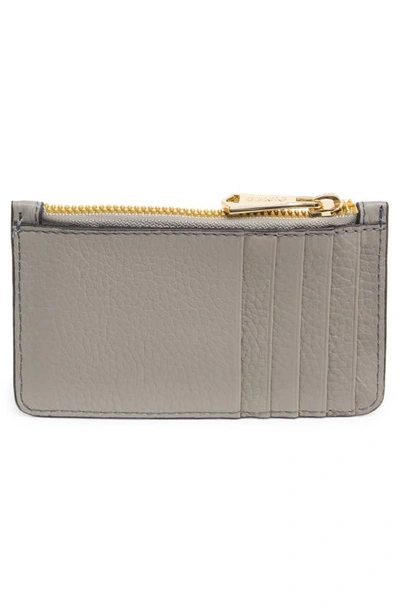 Shop Aimee Kestenberg Melbourne Leather Wallet In Steel Grey