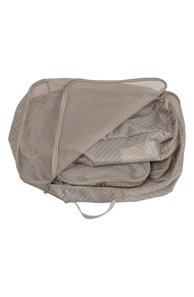 Champs Set Of 6 Packing Cubes In Off-white