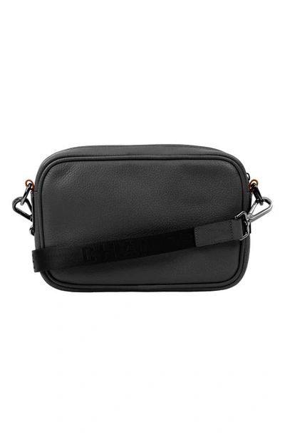 Champs Onyx Water Resistant Crossbody Bag In Black