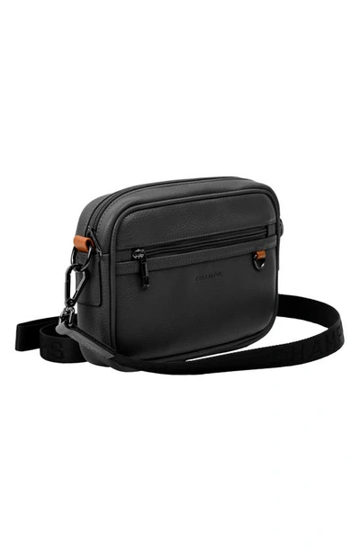 Champs Onyx Water Resistant Crossbody Bag In Black