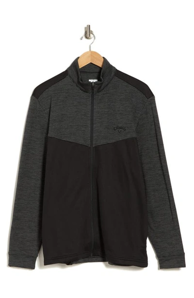 Shop Callaway Golf ® Zip Jacket In Black Heather