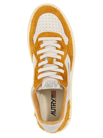 Shop Autry ' 01' Sneakers In Orange