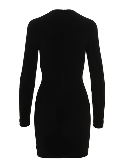 Shop Balenciaga Minidress In Black