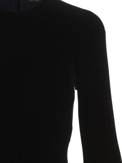 Balenciaga Mini Dress In Black