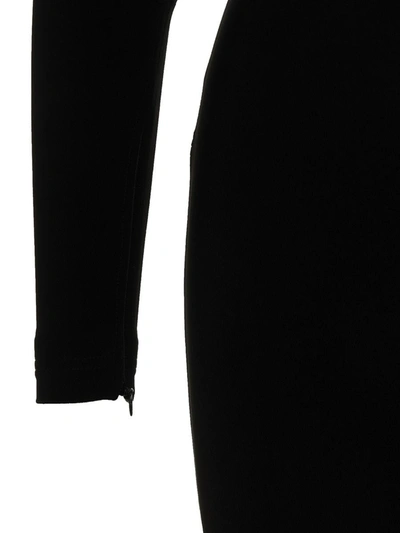 Balenciaga Mini Dress In Black