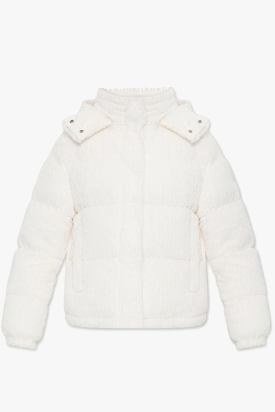 Shop Moncler White ‘daos' Down Jacket In New