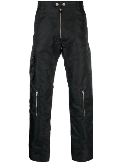 Shop Gmbh Hiba Nylon Biker Trousers In Black