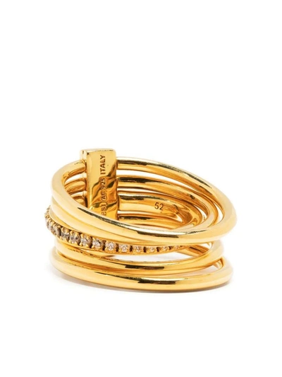 Shop Panconesi Rings In Gold