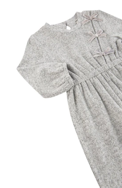Shop Habitual Kids  Girl Wrap & Tie Front Jumpsuit In Grey Heather