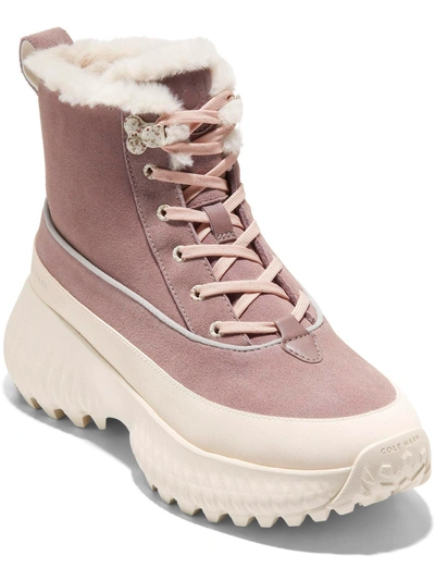 Shop Zerogrand Cole Haan 5zg Flurry Womens Suede Lug S Hiking Boots In Multi