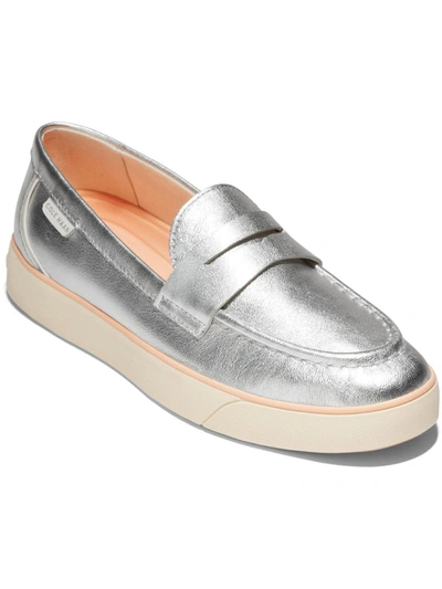 Shop Cole Haan Nantucket 2.0 Womens Leather Lifestyle Loafers In Multi
