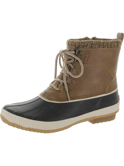 Shop Jbu By Jambu Athena Womens Faux Leather Cold Weather Winter & Snow Boots In Multi