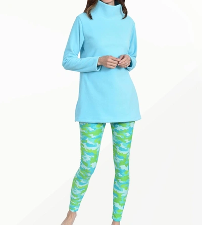 Shop Southwind Bayside Tights Legging In Mint Camo In Multi