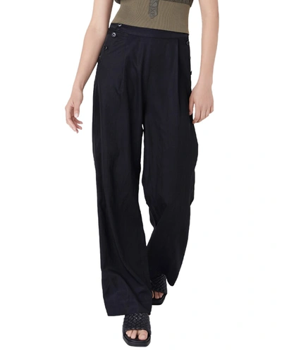 Shop Burning Torch Lincoln Sailor Pant In Black